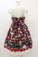 画像2: Angelic Pretty / Cherry Jam Labelジャンパースカート Free ブラック H-25-07-03-1067-AP-OP-NS-ZH (2)