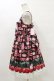 画像3: Angelic Pretty / Cherry Jam Labelジャンパースカート Free ブラック H-25-07-03-1067-AP-OP-NS-ZH (3)