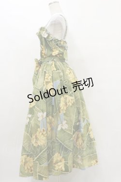 画像3: PINK HOUSE / バナナ柄キャミワンピース Free ブルー H-25-07-03-1069-LO-OP-NS-ZH