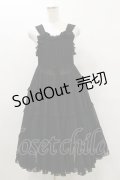 metamorphose / 4段ティアードリボンジャンパースカート（シフォン） Free ブラック H-25-07-03-1070-ME-OP-NS-ZH
