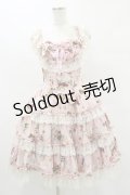 metamorphose / オールドエンブレムティアードジャンパースカート Free ピンク H-25-07-03-1072-ME-OP-NS-ZH
