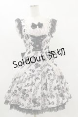 metamorphose / バラフロッキーあみあげジャンパースカート Free ピンク H-25-07-03-1073-ME-OP-NS-ZH