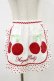 画像1: Angelic Pretty / Delicious Cherryエプロン  オフ/レッド H-25-07-03-1017-AP-SK-NS-ZH (1)