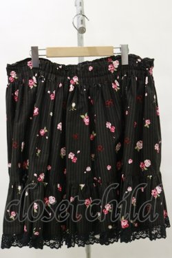 画像2: metamorphose /Blooming Gardenフリルスカート Free ブラック H-25-07-03-1021-ME-SK-NS-ZH
