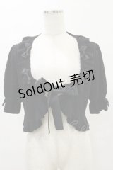 metamorphose / ハートすかしあみ半袖ボレロ サイズ1 ブラック H-25-07-03-1023-ME-TO-NS-ZH