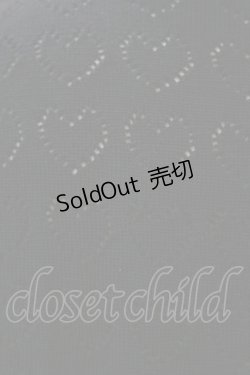 画像3: metamorphose / ハートすかしあみ半袖ボレロ サイズ1 ブラック H-25-07-03-1023-ME-TO-NS-ZH