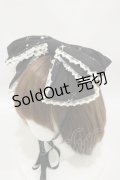metamorphose / Twinkle journeyリボンヘッドドレス  ブラック H-25-07-03-1003-ME-AC-NS-ZH