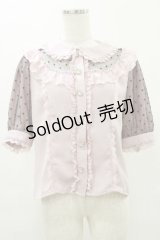 Princess Melody / ビジュードットブラウス Free ピンク H-25-07-03-1024-EL-BL-NS-ZH