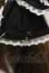 画像2: metamorphose / Twinkle journeyリボンヘッドドレス  ブラック H-25-07-03-1003-ME-AC-NS-ZH (2)