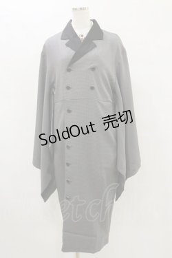 画像4: Favorite / テーラー襟着物袖タイトワンピース Free グレー H-25-07-03-1033-LO-OP-NS-ZH