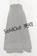 F&A / フロントレースアップミドル丈ナローフレアースカート Free CHARCOAL H-25-07-03-1040-LO-SK-NS-ZH