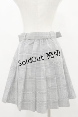 画像2: Jamie エーエヌケー / ベルト付きプリーツスカート M ブラック H-25-07-03-1041-LO-SK-NS-ZH