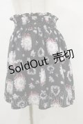 Ank Rouge / ローズアーチスカート M ブラック H-25-07-03-1042-CA-SK-NS-ZH