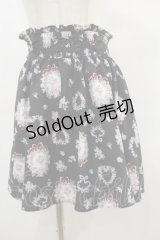 Ank Rouge / ローズアーチスカート M ブラック H-25-07-03-1042-CA-SK-NS-ZH