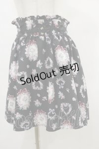 Ank Rouge / ローズアーチスカート M ブラック H-25-07-03-1042-CA-SK-NS-ZH