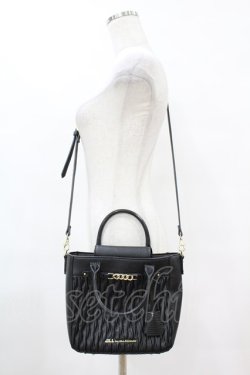 画像1: JILL by JILL STUART / パフィートート  ブラック H-25-07-03-009-0-BG-NS-ZH