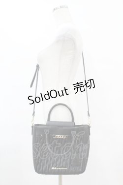 画像1: JILL by JILL STUART / パフィートート  ブラック H-25-07-03-009-0-BG-NS-ZH