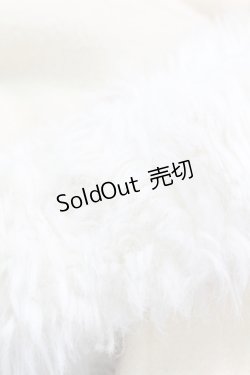 画像4: BABY,THE STARS SHINE BRIGHT / BABYロゴ刺繍ミルキーコート Free オフ H-25-07-03-060-BA-CO-NS-ZT-C064