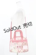 PINK HOUSE / Le Sportsac×PINK HOUSE パッチワークプリント EVERYDAY SM SATCHEL  レッド H-25-07-03-010-LO-BG-NS-ZH