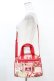 画像1: PINK HOUSE / Le Sportsac×PINK HOUSE パッチワークプリント EVERYDAY SM SATCHEL  レッド H-25-07-03-010-LO-BG-NS-ZH (1)