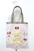 PINK HOUSE / LeSportsac×PINK HOUSE ピンクハウスベアトートバッグ  ピンク H-25-07-03-011-LO-BG-NS-ZH