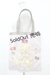 PINK HOUSE / LeSportsac×PINK HOUSE ピンクハウスベアトートバッグ  ピンク H-25-07-03-011-LO-BG-NS-ZH
