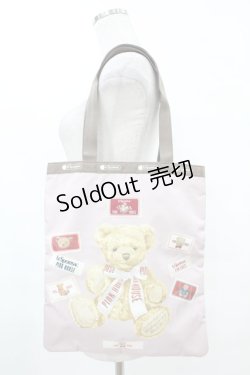 画像1: PINK HOUSE / LeSportsac×PINK HOUSE ピンクハウスベアトートバッグ  ピンク H-25-07-03-011-LO-BG-NS-ZH