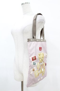 画像2: PINK HOUSE / LeSportsac×PINK HOUSE ピンクハウスベアトートバッグ  ピンク H-25-07-03-011-LO-BG-NS-ZH