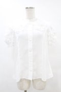 Angelic Pretty / Airy Frill半袖ブラウス M オフ H-25-07-03-013-AP-BL-NS-ZH