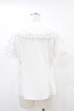 画像2: Angelic Pretty / Airy Frill半袖ブラウス M オフ H-25-07-03-013-AP-BL-NS-ZH