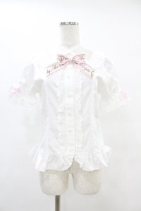 BABY,THE STARS SHINE BRIGHT / Best Wishes Dreamyスクエアネックブラウス Free オフ/ピンク H-25-07-03-015-BA-BL-NS-ZH