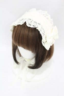 画像1: BABY,THE STARS SHINE BRIGHT / スピンドールヘッドドレス  アイボリー H-25-07-03-002-BA-AC-NS-ZH