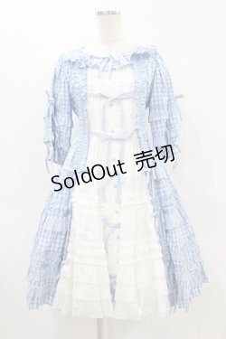 画像1: Angelic Pretty / Little Houseワンピース Free サックス H-25-07-03-018-AP-OP-NS-ZH