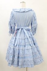 画像2: Angelic Pretty / Little Houseワンピース Free サックス H-25-07-03-018-AP-OP-NS-ZH (2)