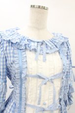 画像4: Angelic Pretty / Little Houseワンピース Free サックス H-25-07-03-018-AP-OP-NS-ZH (4)