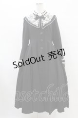 Innocent World / ブロンシュコートワンピース M クロ×生成/Black×Beige H-25-07-03-022-IW-OP-NS-ZH