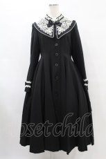 画像1: Innocent World / ブロンシュコートワンピース M クロ×生成/Black×Beige H-25-07-03-022-IW-OP-NS-ZH (1)