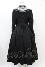 画像2: Innocent World / ブロンシュコートワンピース M クロ×生成/Black×Beige H-25-07-03-022-IW-OP-NS-ZH (2)
