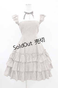 画像1: Victorian maiden / ドロシードールワンピース Free ブラウン H-25-07-03-023-CL-OP-NS-ZH
