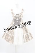 Angelic Pretty / Rosy Rose Princessジャンパースカート Free ブラウン H-25-07-03-025-AP-OP-NS-ZH
