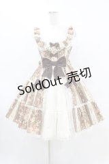 Angelic Pretty / Rosy Rose Princessジャンパースカート Free ブラウン H-25-07-03-025-AP-OP-NS-ZH