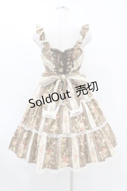 画像2: Angelic Pretty / Rosy Rose Princessジャンパースカート Free ブラウン H-25-07-03-025-AP-OP-NS-ZH