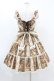 画像2: Angelic Pretty / Rosy Rose Princessジャンパースカート Free ブラウン H-25-07-03-025-AP-OP-NS-ZH (2)
