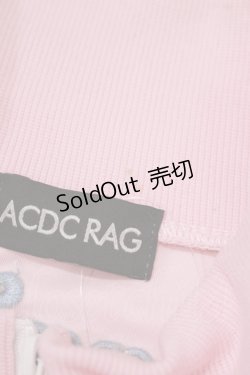 画像4: ACDC RAG / 輸血ジャージジャケット  ピンク×パステルブルー H-25-07-04-036-PU-JA-KB-ZH