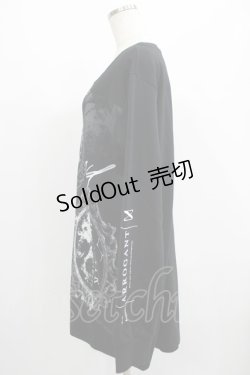 画像2: SEX POT ReVeNGe / プリントロングスリーブカットソー L 黒 H-25-07-04-037-SP-TO-KB-ZH