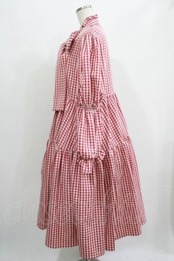 画像2: Candy Stripper / PRECOCIOUS RIBBON DRESS  ギンガムチェックレッド H-25-07-04-004-PU-OP-KB-ZH