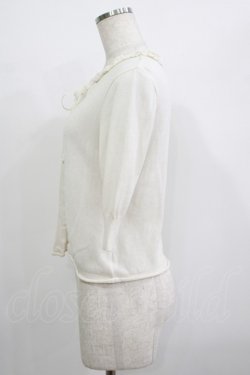 画像2: Jane Marple / はしごレースボレロカーディガン  オフ H-25-07-04-051-JM-TO-KB-ZH