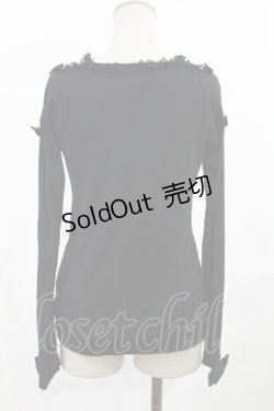 画像2: Angelic Pretty / ジュエリージュレプリントカットソー FREE ブラック H-25-07-04-1023-AP-TO-YZ-ZH