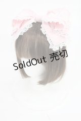 BABY,THE STARS SHINE BRIGHT / トランプレースリボンカチューシャ  ピンク H-25-07-04-1033-BA-AC-NS-ZH