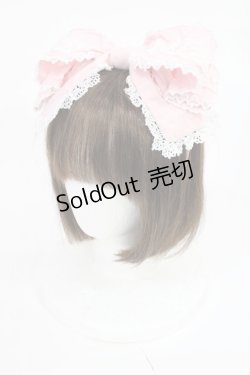 画像1: BABY,THE STARS SHINE BRIGHT / トランプレースリボンカチューシャ  ピンク H-25-07-04-1033-BA-AC-NS-ZH
